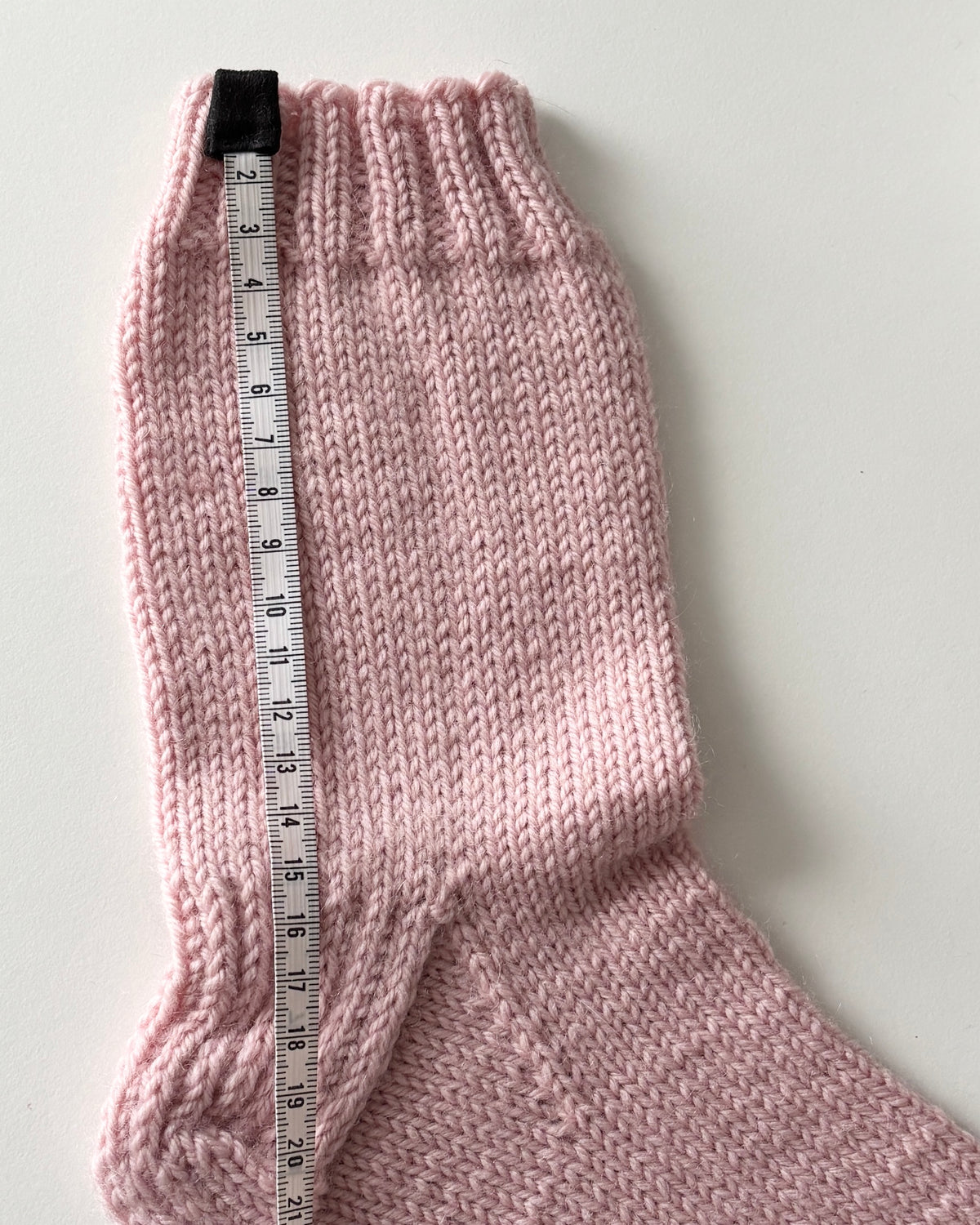 Vaaleanpunaiset villasukat, koko 37-38