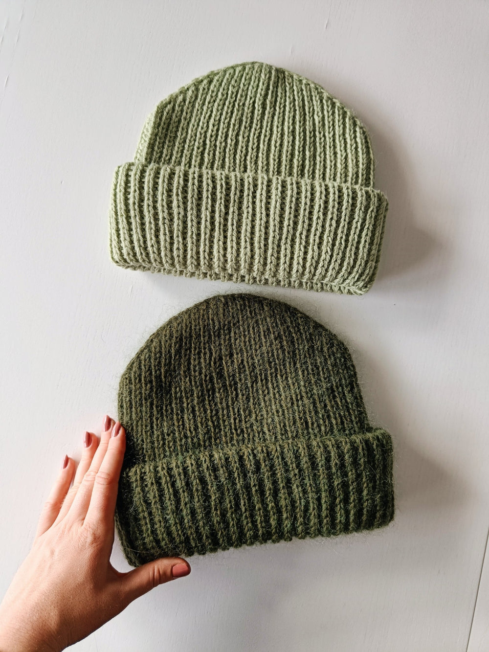 Aava-pipo, neuleohje