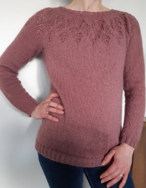 A friendly thought-neulepusero, neuleohje