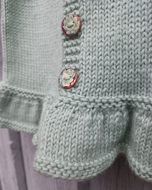 Alma-neuletakki lapselle, neuleohje