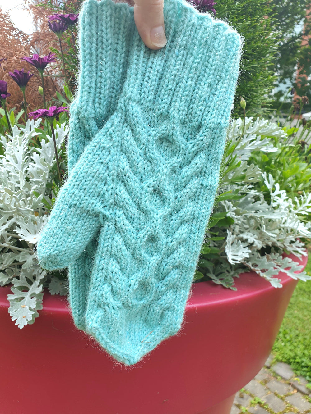 Anna-palmikkolapaset, neuleohjeet