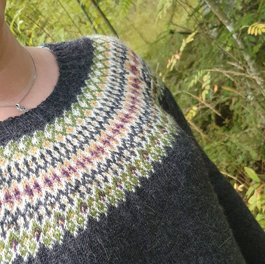 Autto-neulepusero, neuleohje