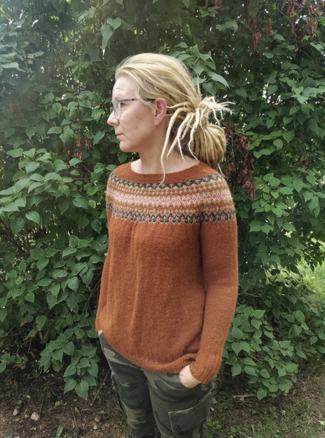 Autto-neulepusero, neuleohje