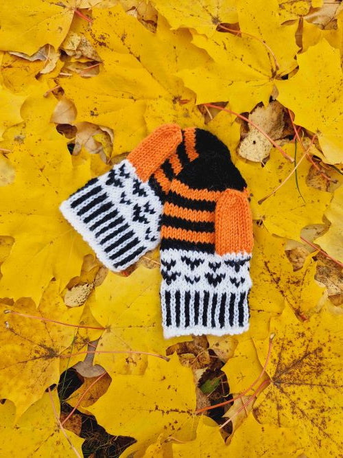 Ghostie-setti, neuleohjeet