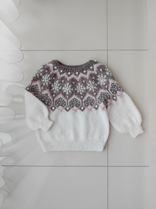 Lasten Höyty-kaarrokeneule, neuleohje