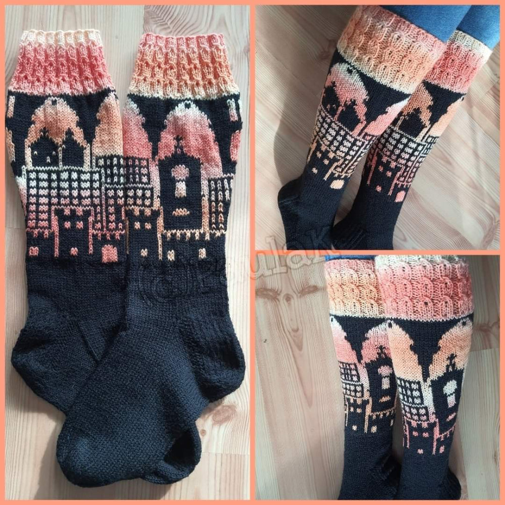 Kaupunkisukka Hämeenlinna, neuleohje