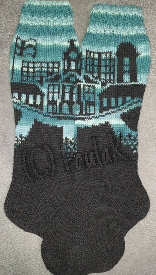 Kaupunkisukka Hamina, neuleohje