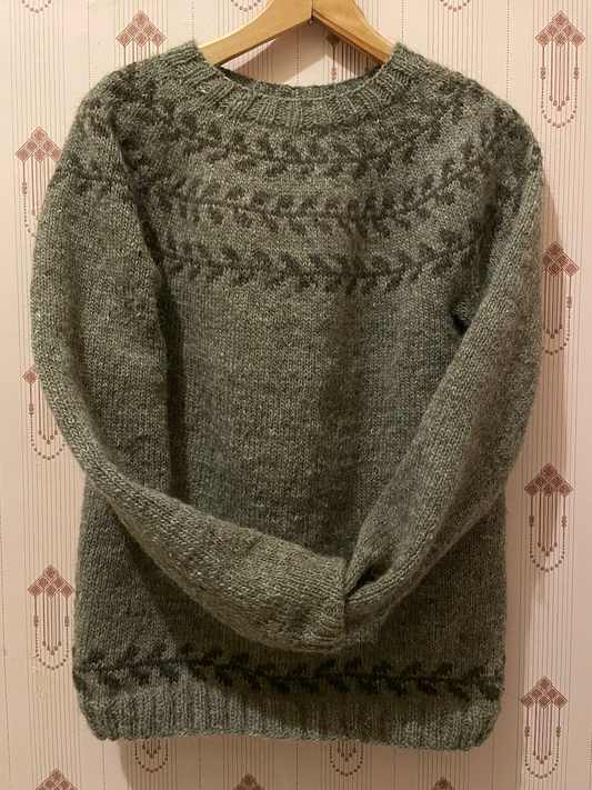 Hannah-kaarrokeneule, neuleohje