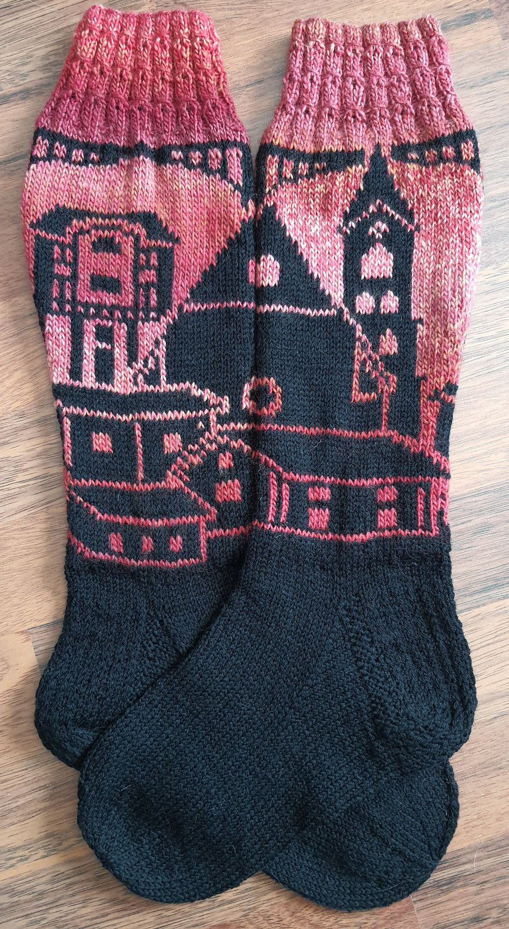 Kaupunkisukka Hauho, neuleohje