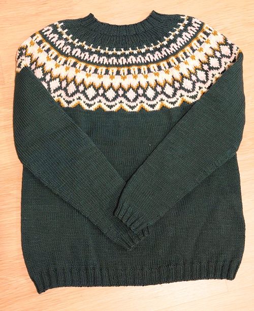 Hehku-kaarrokeneule, neuleohje