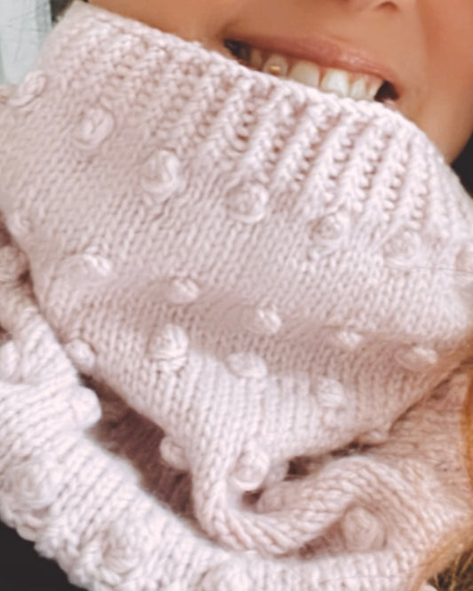 Adalmina tuubihuivi, neuleohje