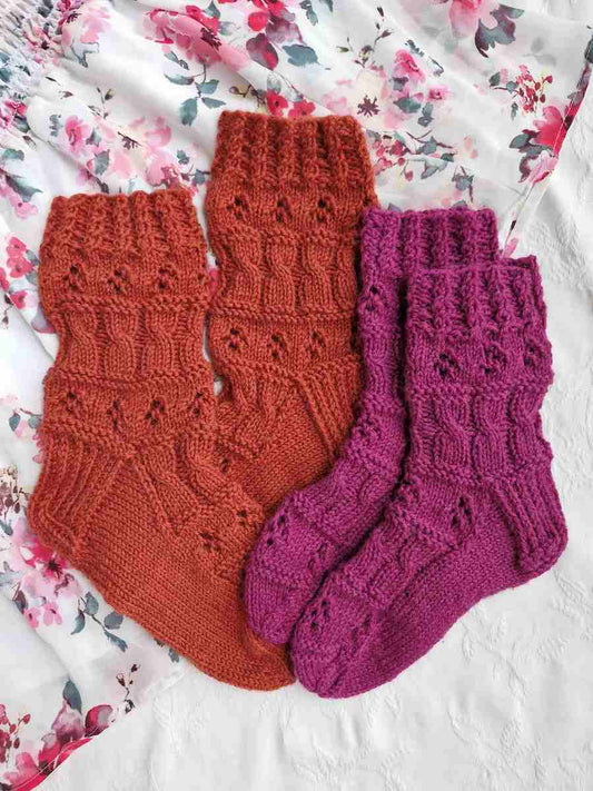 Intiaanikesä-neuleohjesetti