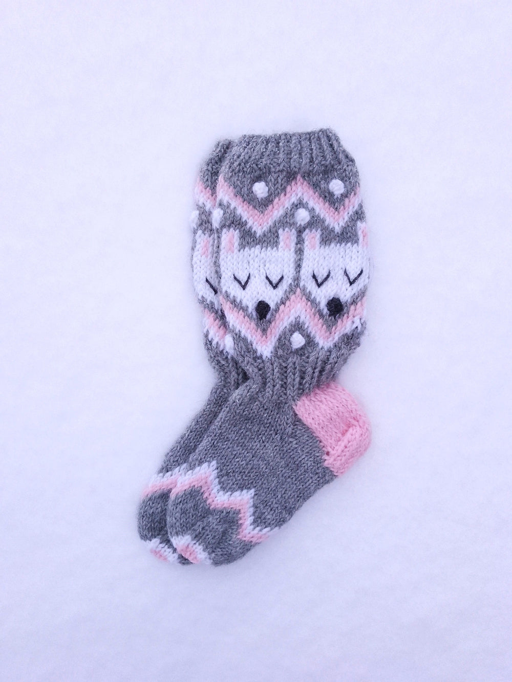 Jääkarhu-neuleohjesetti