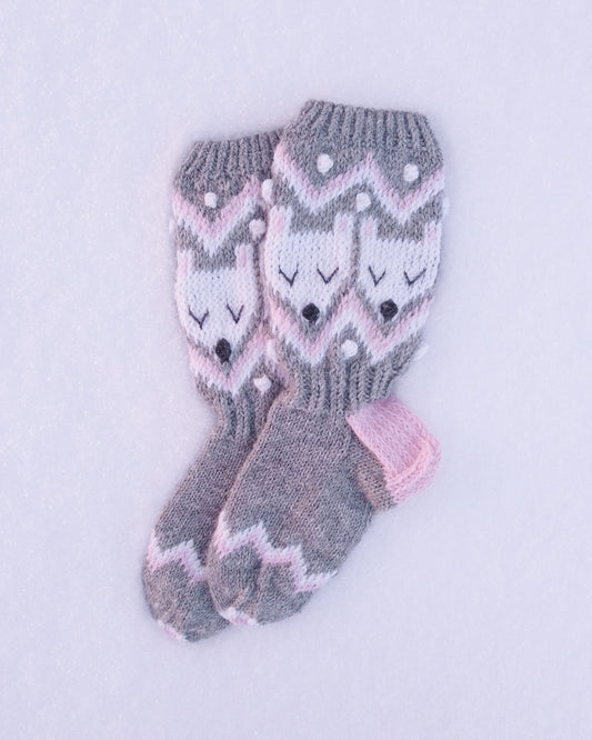 Jääkarhu-neuleohjesetti