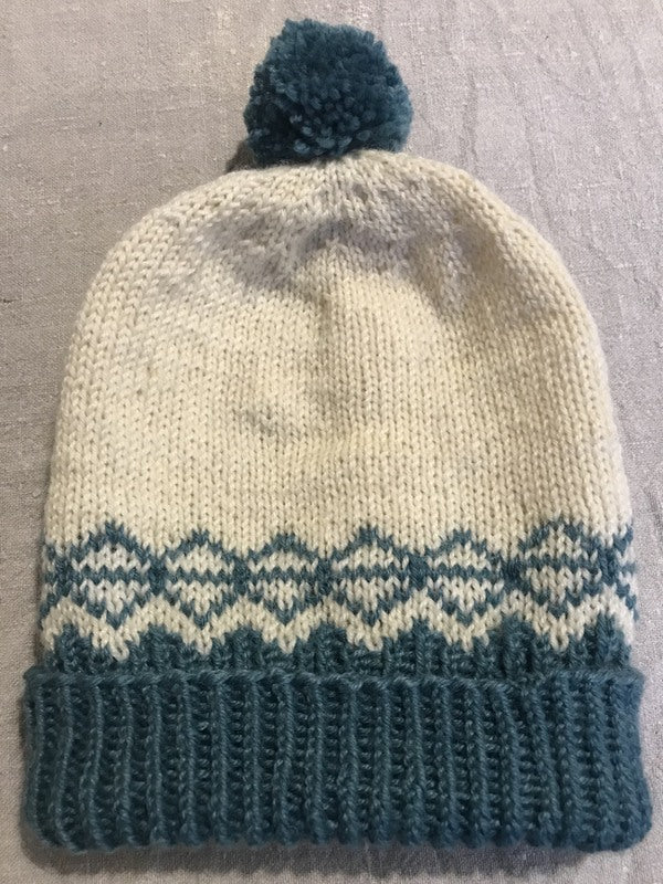 Januari-pipo, neuleohje