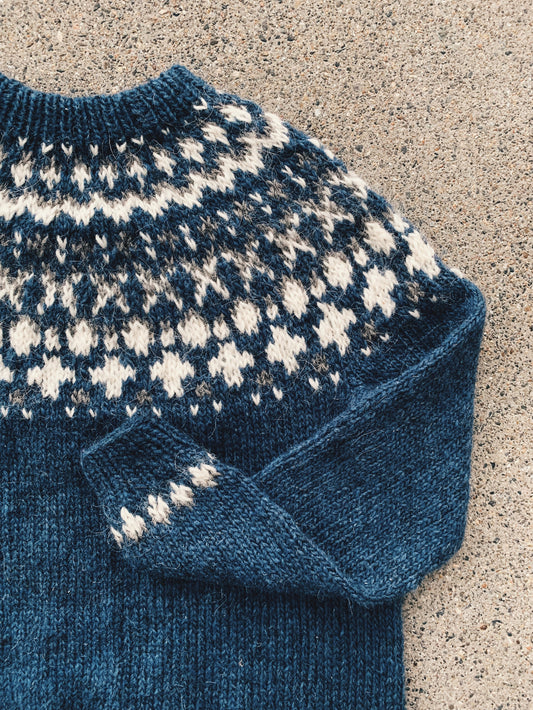 Lasten Jeremias-villapaita, neuleohje