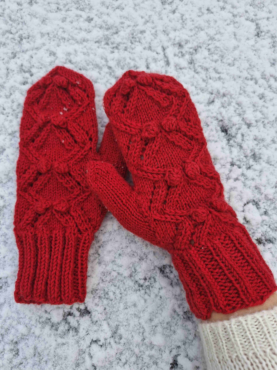 Jouluaamun taika-neuleohjesetti