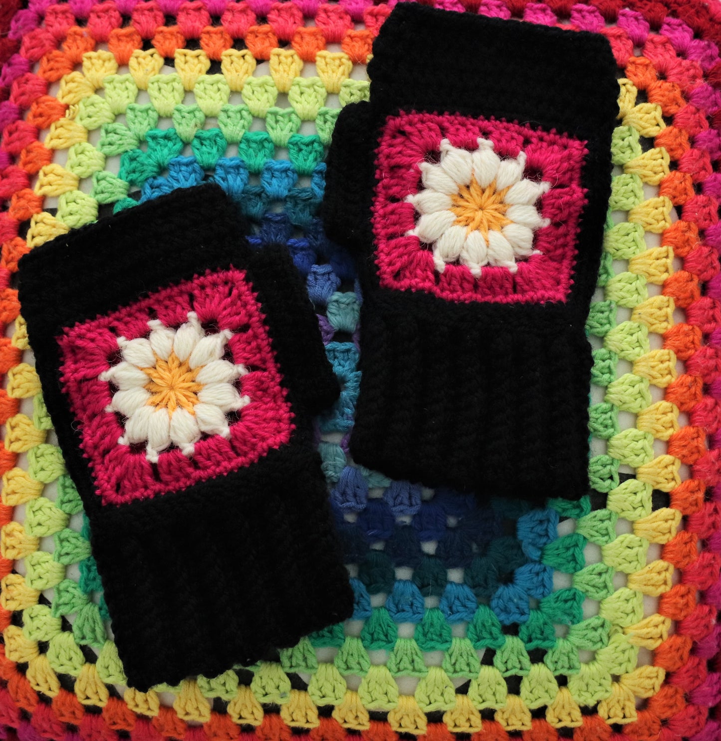 Kukkakämmekkäät, virkkausohje