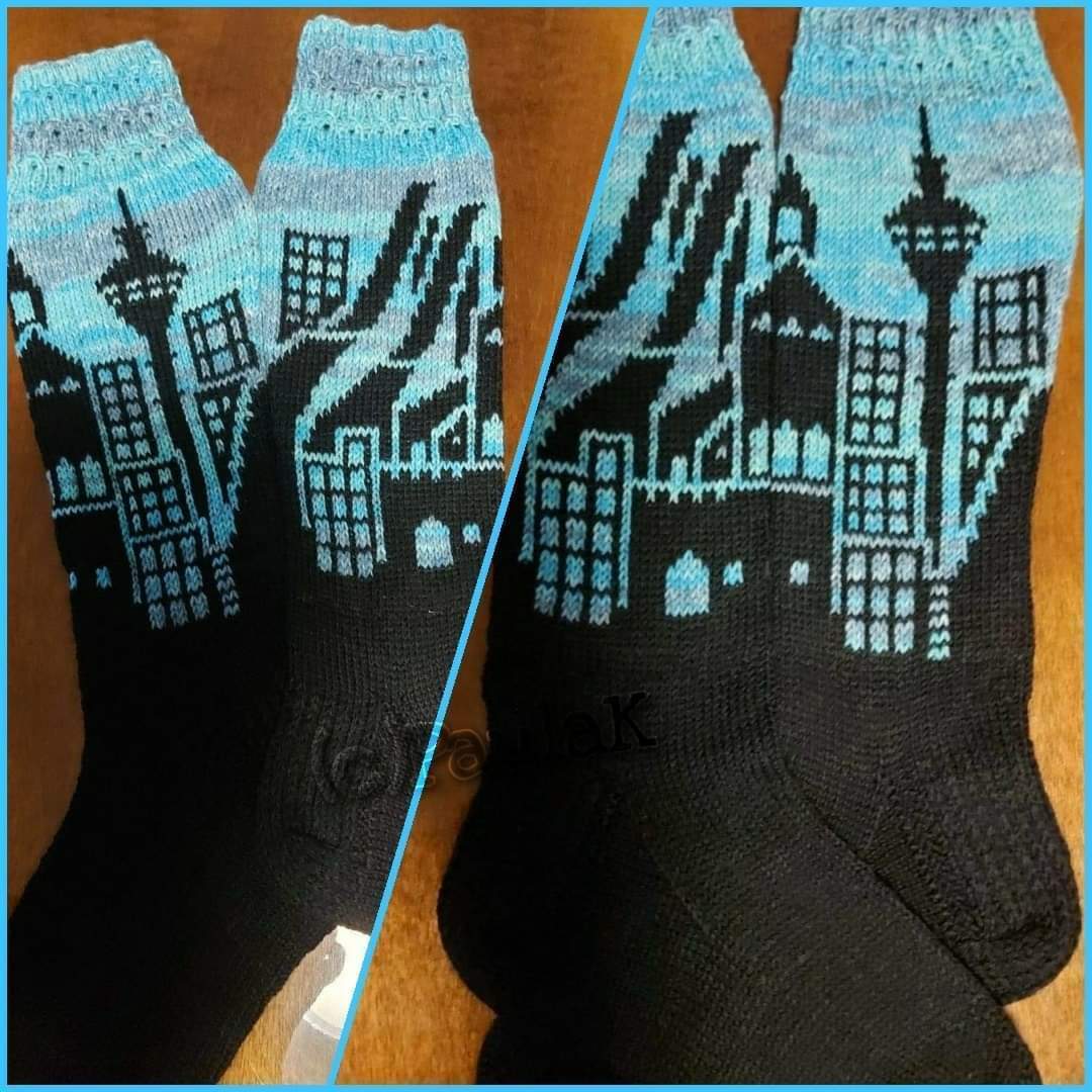 Kaupunkisukka Kuopio, neuleohje