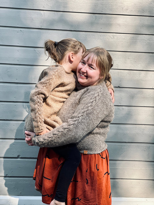 Lettien aika-neuleohjepaketti