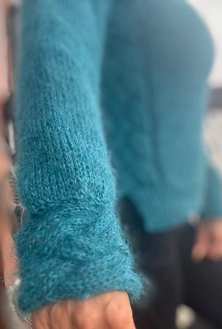 Lumotar-villapaita, neuleohje