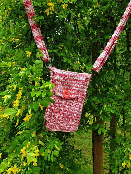 Mansikkamaa-laukku, neuleohje