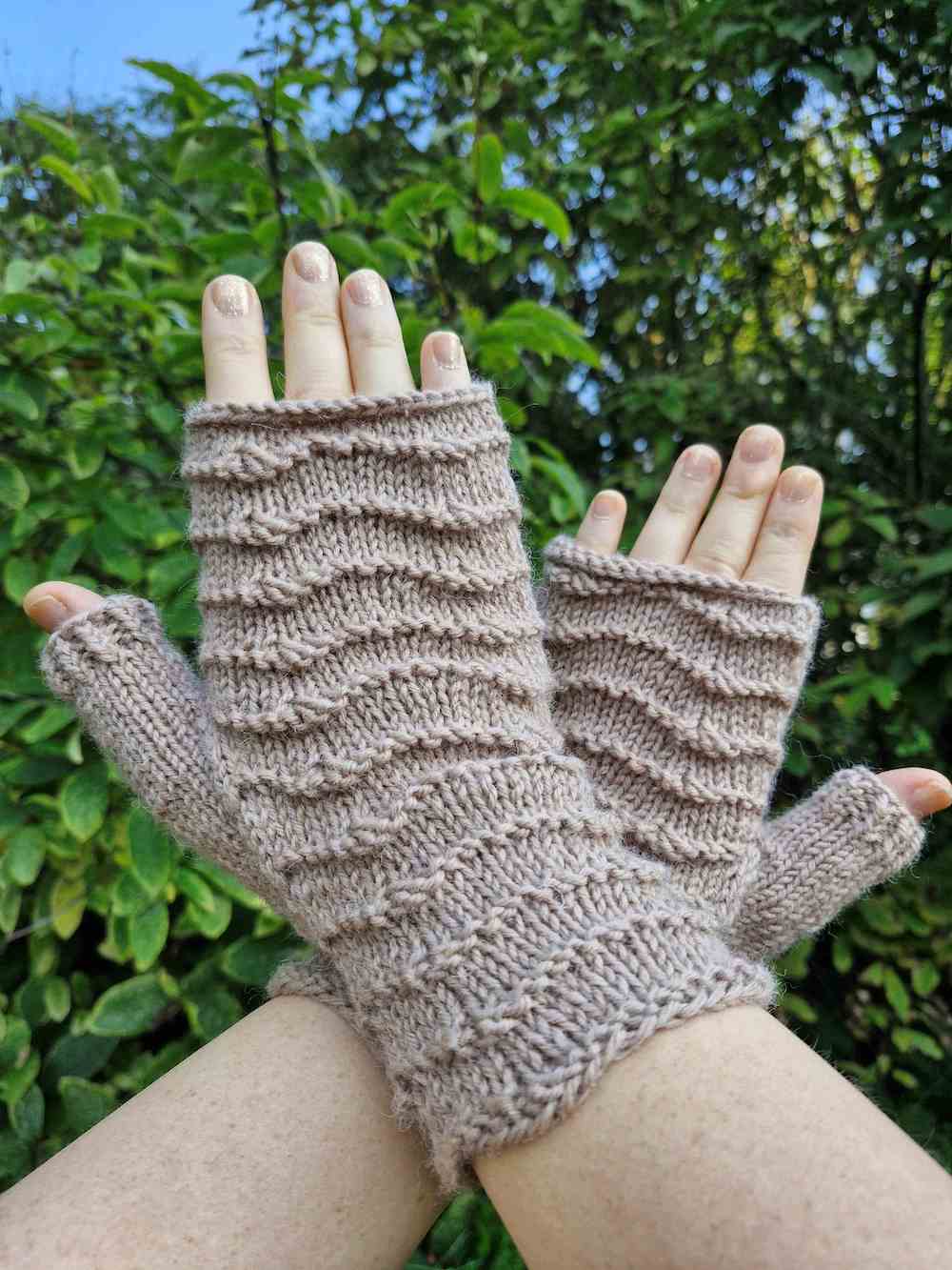 Muru-lapaset ja -kämmekkäät, neuleohje