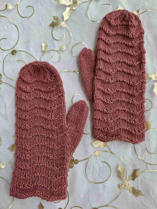 Muru-lapaset ja -kämmekkäät, neuleohje