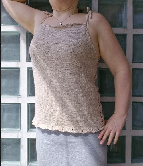 Sunset-kesätoppi, neuleohje