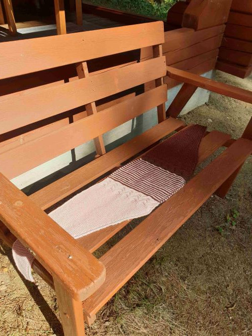 Mabel-huivi, neuleohje