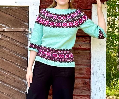 Mummola-neule, neuleohje