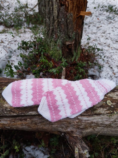 Tyyne mummun lapaset , naisten, neuleohje