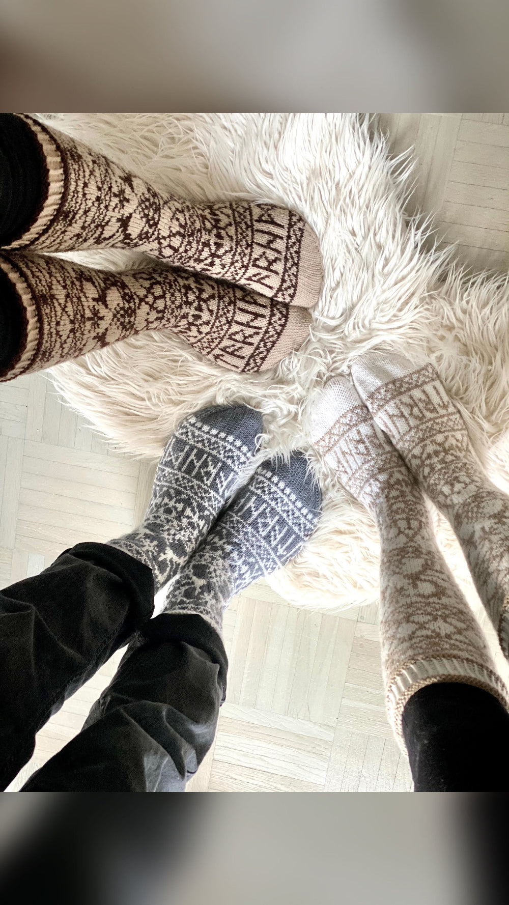 Noitarumpu-sukat, neuleohje