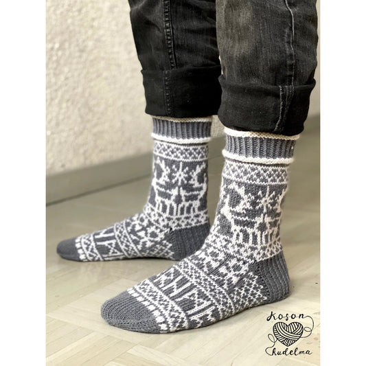 Noitarumpu-sukat, neuleohje