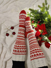 Pakkasyön unelma-sukat, neuleohje