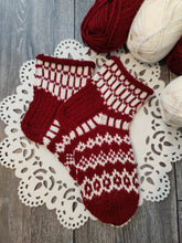 Pikku karpalo-villasukat, neuleohje