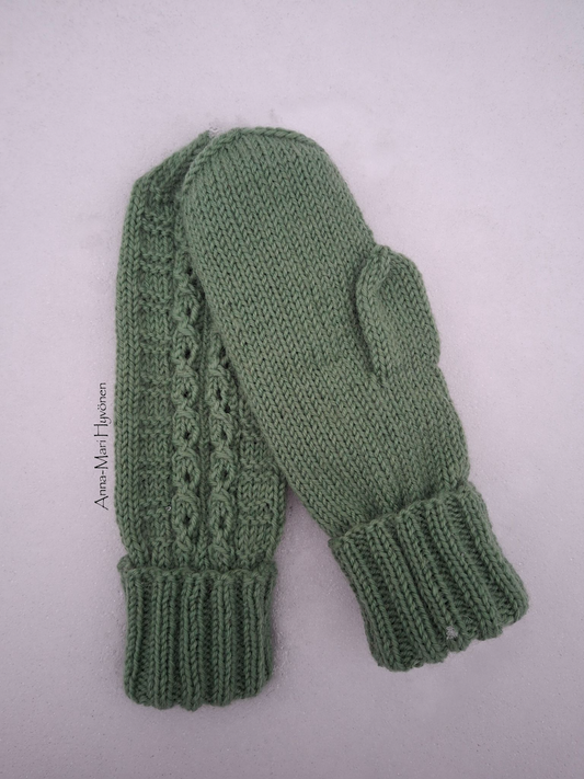 Pirtelö-lapaset, neuleohje