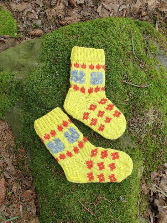 Pupu Tupuna-sukat, neuleohje