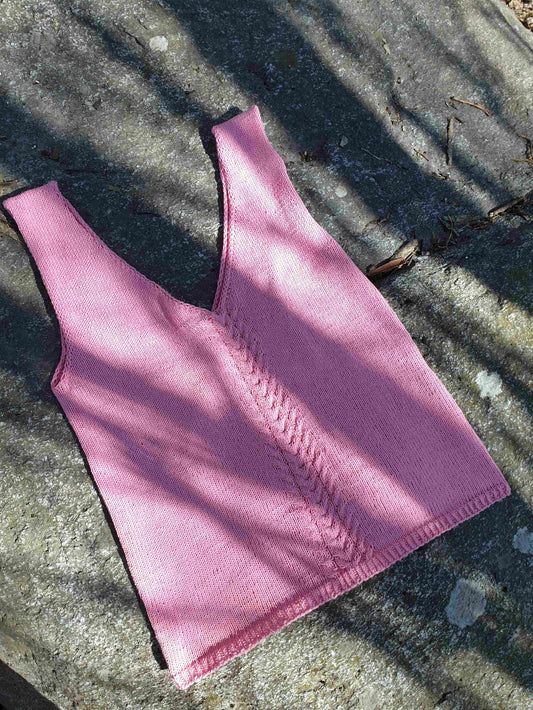 Rose Marie-toppi, neuleohje