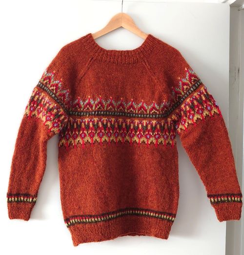 Ruska-neule, neuleohje