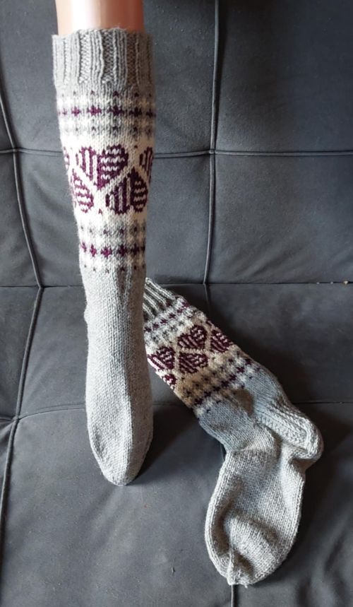 Sara-sukat, neuleohje