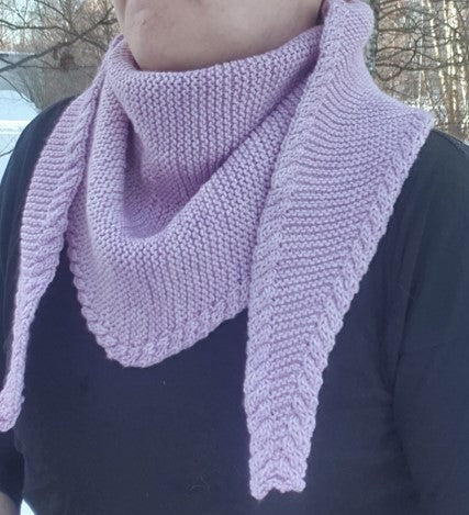 So simple-huivi, neuleohje