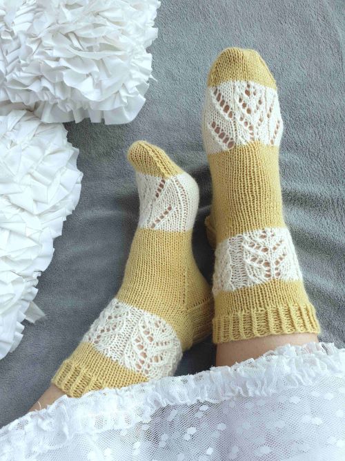 Soleado-sukat, neuleohje