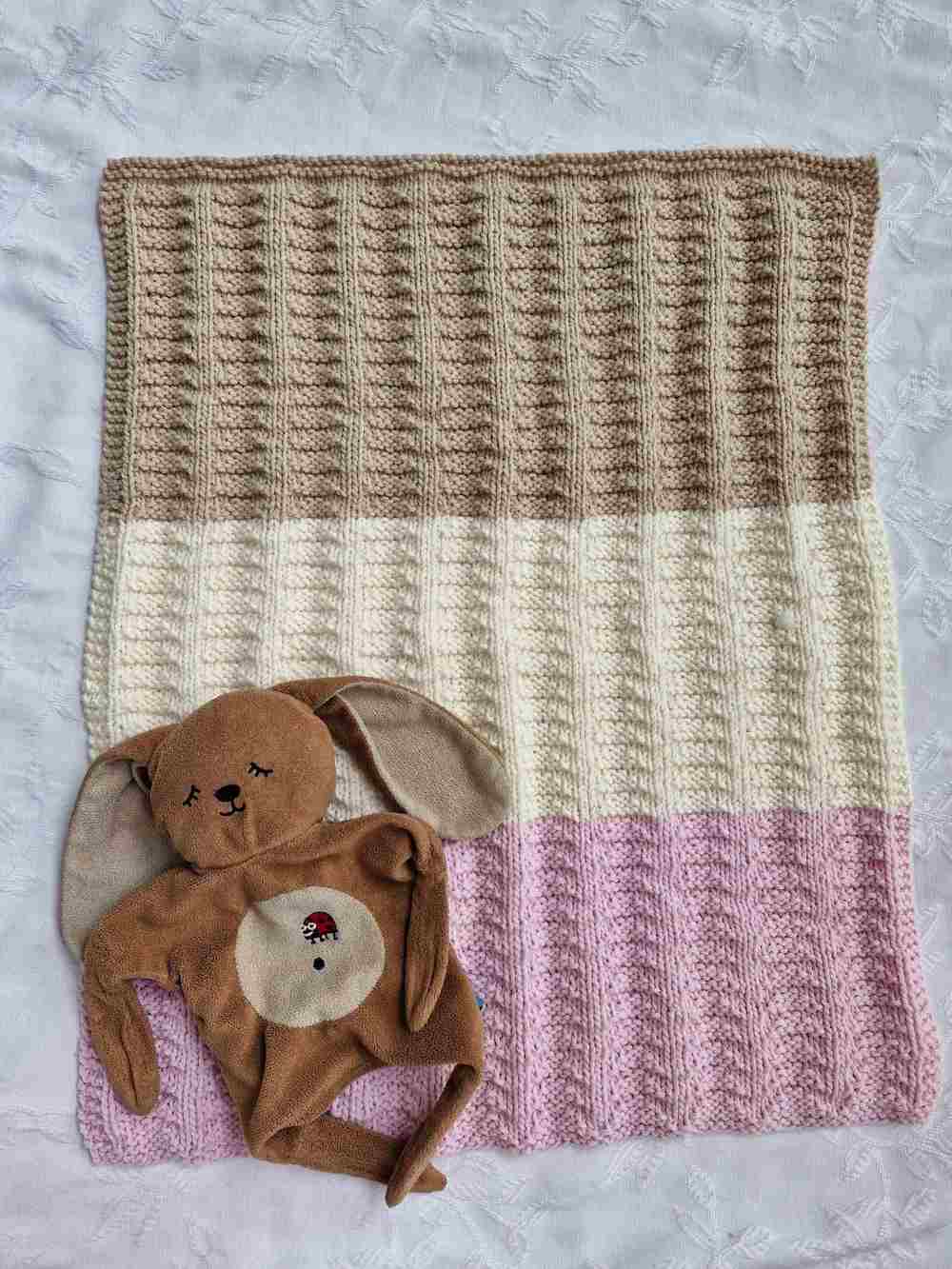 Suloisuus-vauvanpeitto, neuleohje