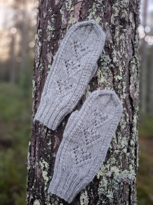 Sydäntalvi-lapaset, neuleohje