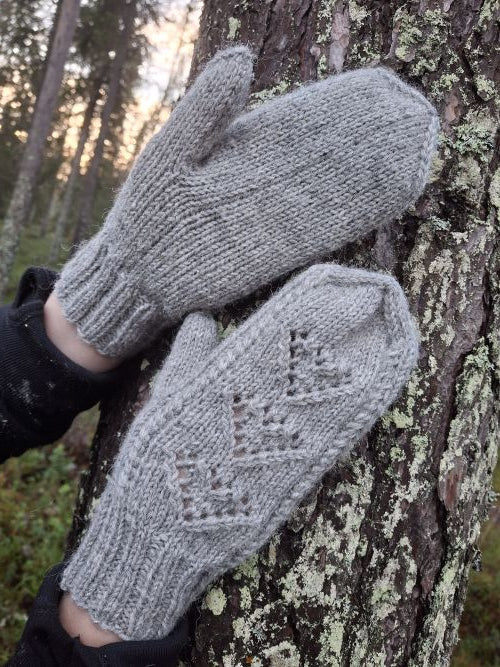 Sydäntalvi-lapaset, neuleohje