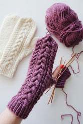 Syreeni-lapaset, neuleohje