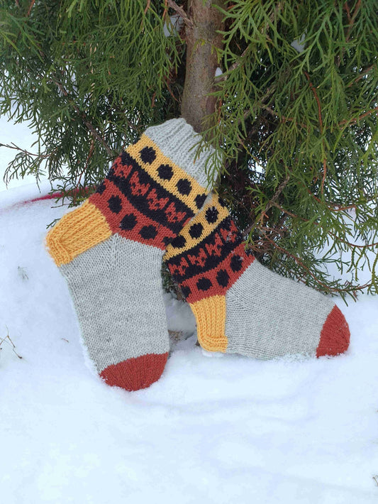 Syysketut-kettuboksi, neuleohjesetti