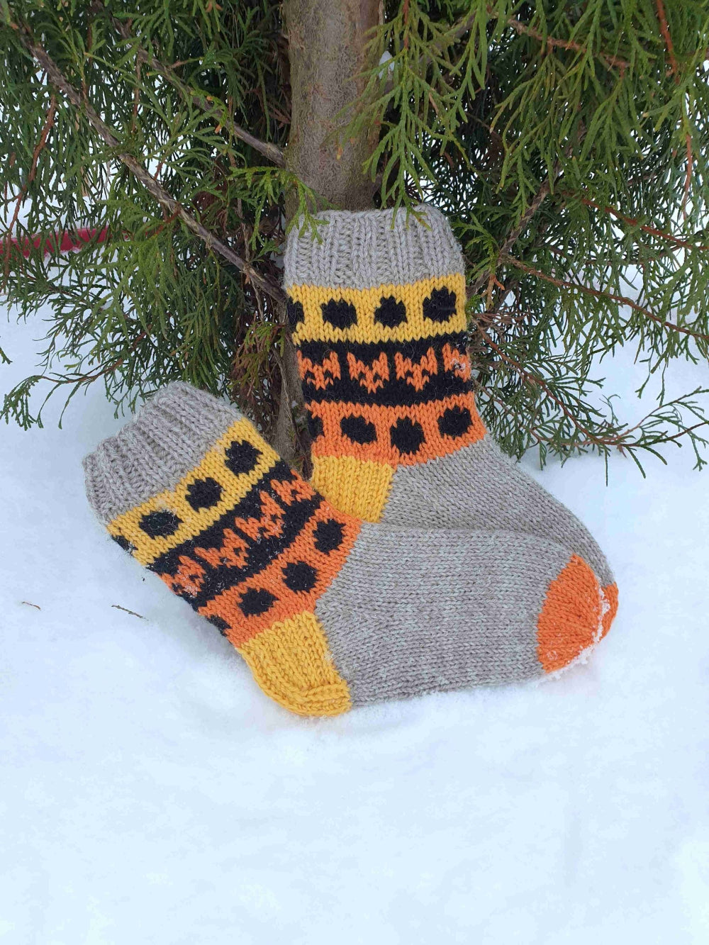 Syysketut-kettuboksi, neuleohjesetti