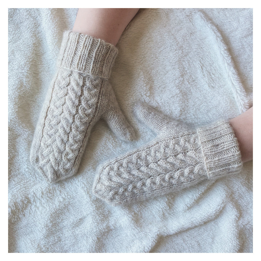 Taateli-lapaset, neuleohje